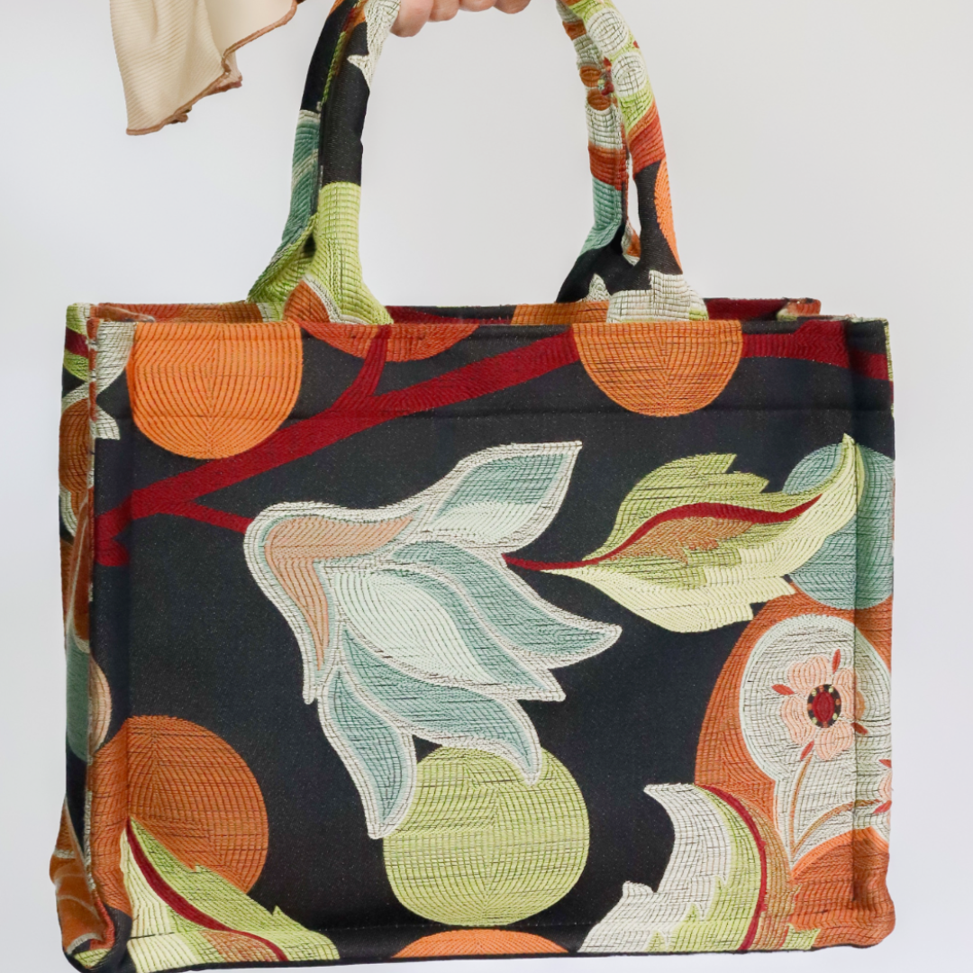 Japanese Floral Tote