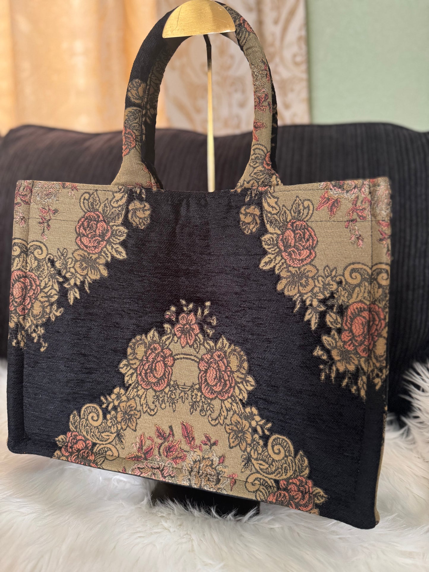 Woven Tapestry Tote