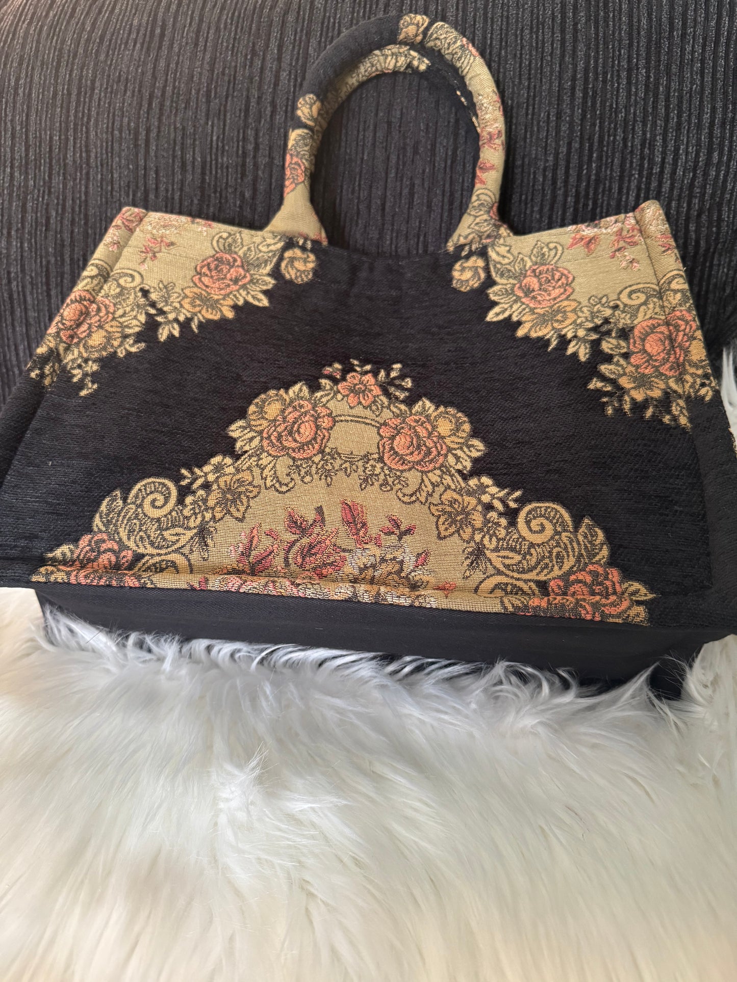 Woven Tapestry Tote