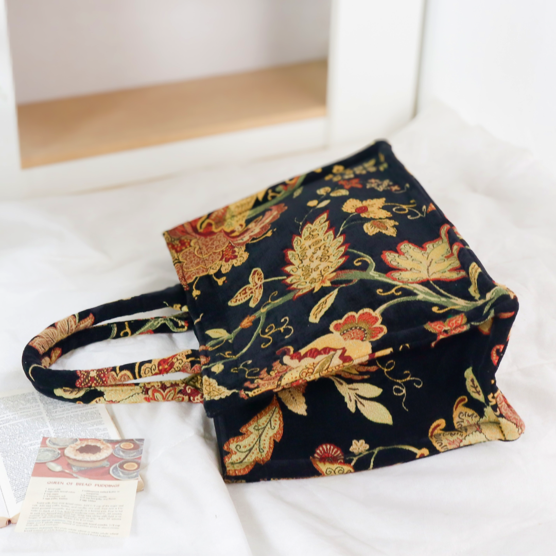 Vintage Blossom Tote