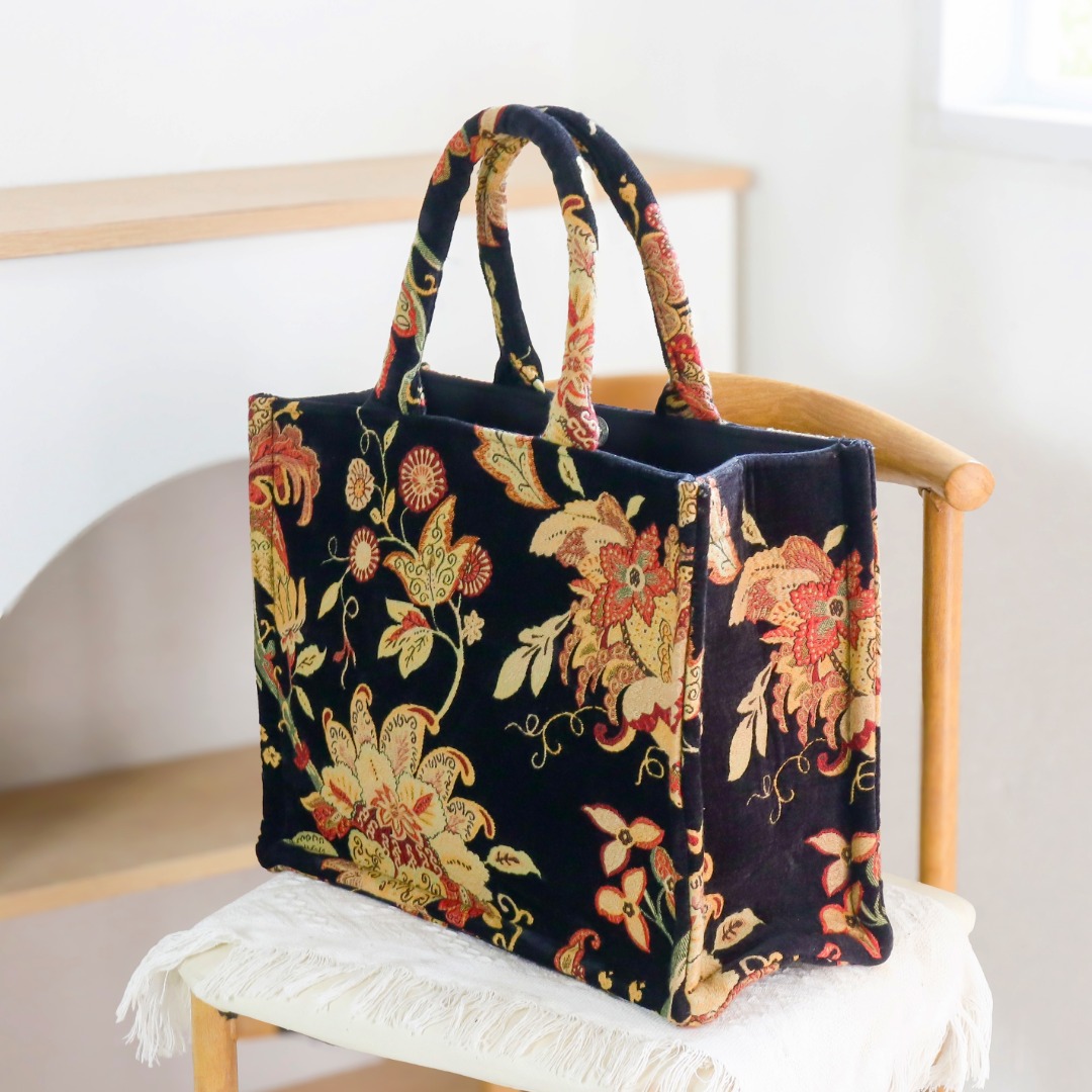 Vintage Blossom Tote