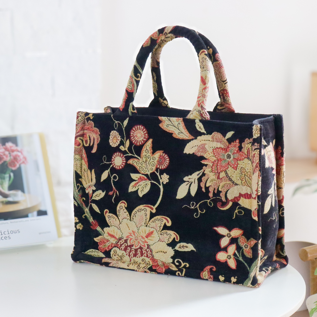 Vintage Blossom Tote