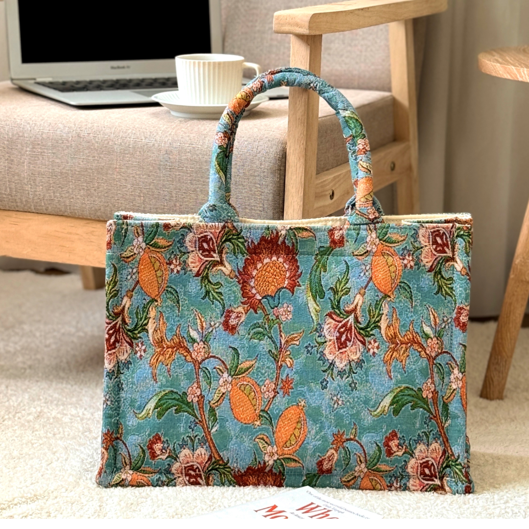 Floral Beach Fiesta Bag
