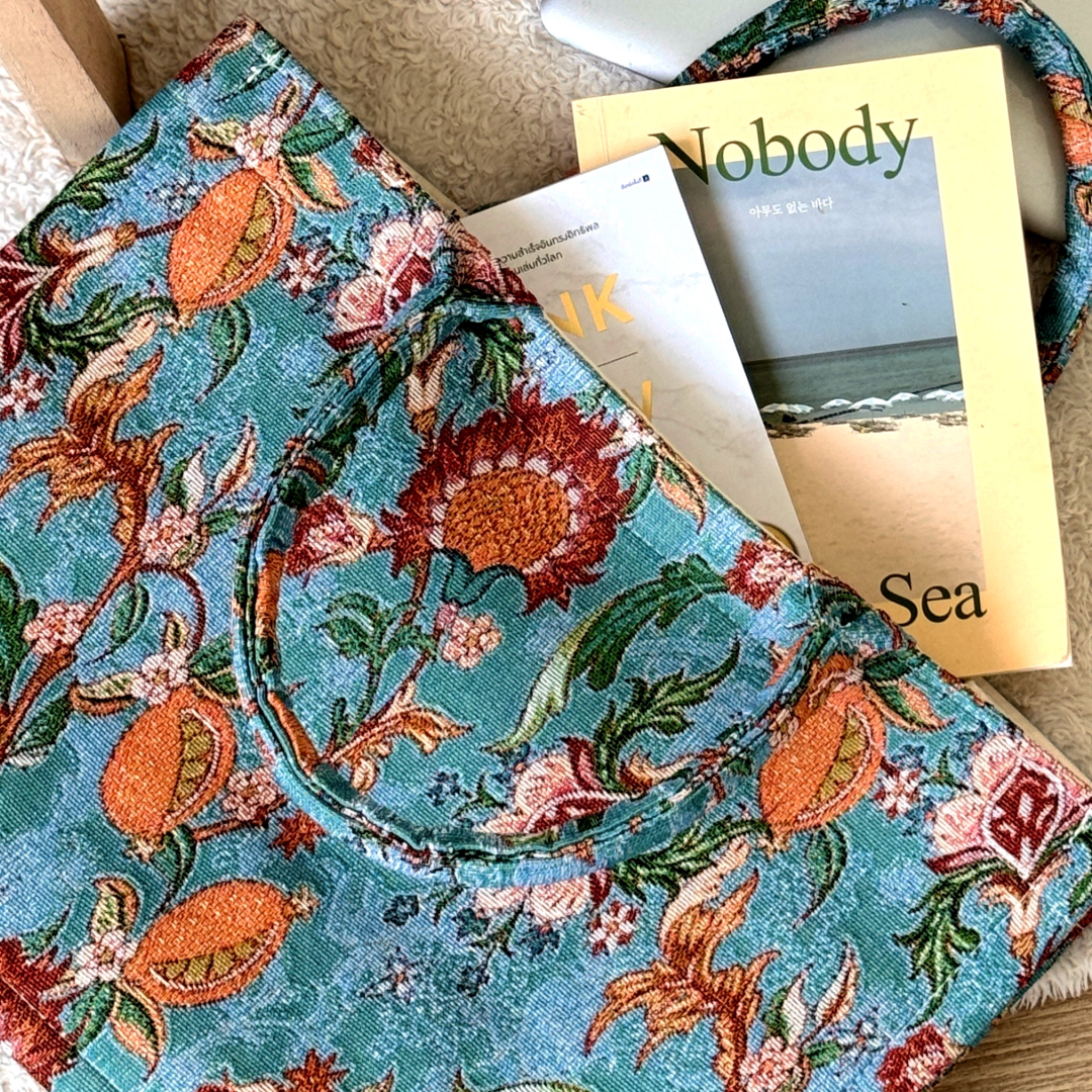 Floral Beach Fiesta Bag