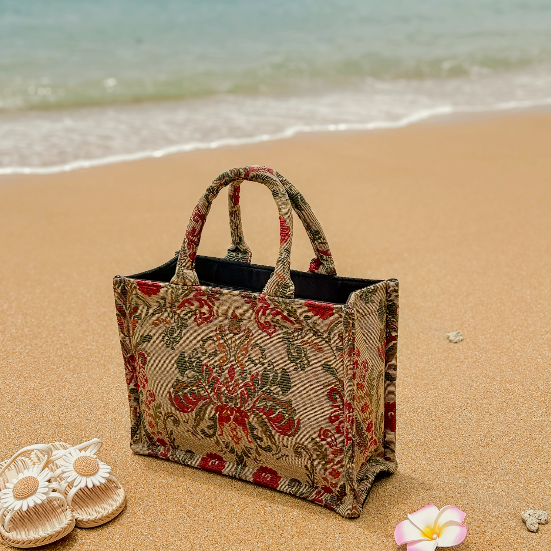 Retro Bloom Tote