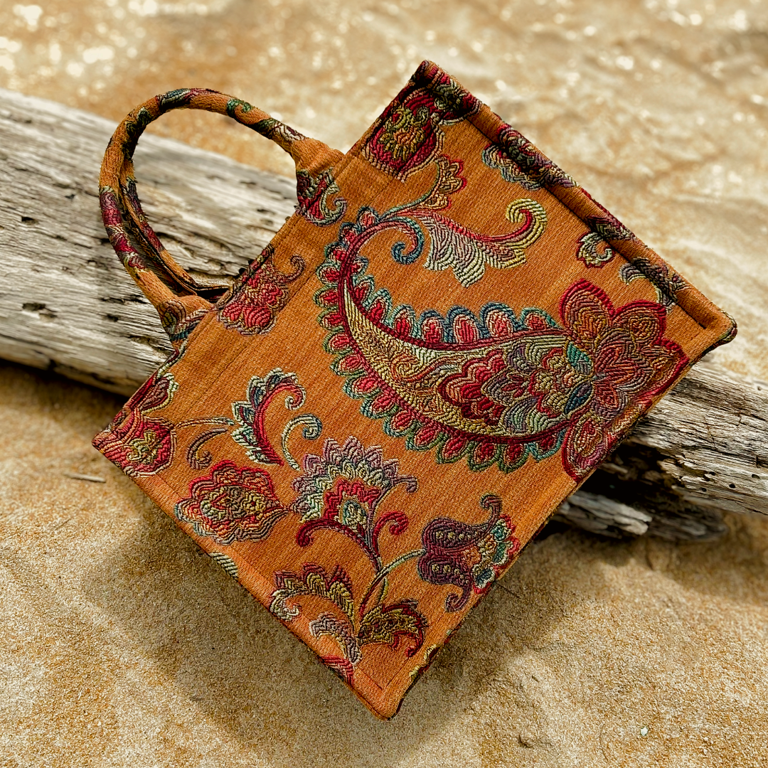 Sunset Paisley Tote