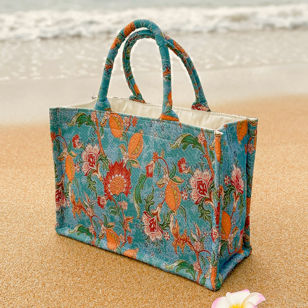 Floral Beach Fiesta Bag
