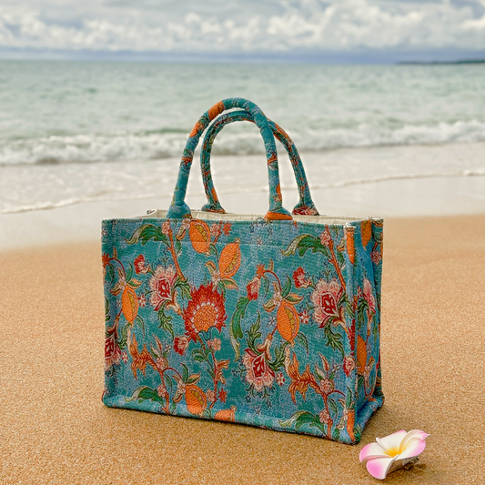 Floral Beach Fiesta Bag