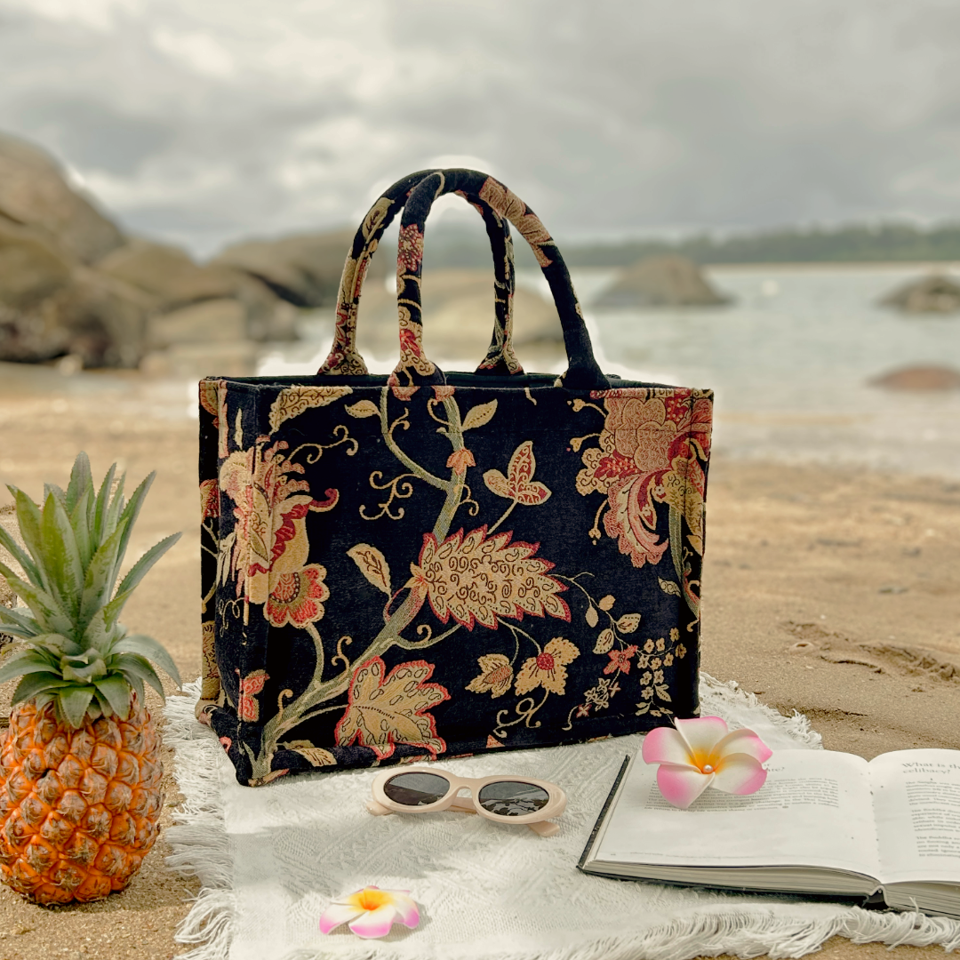 Vintage Blossom Tote
