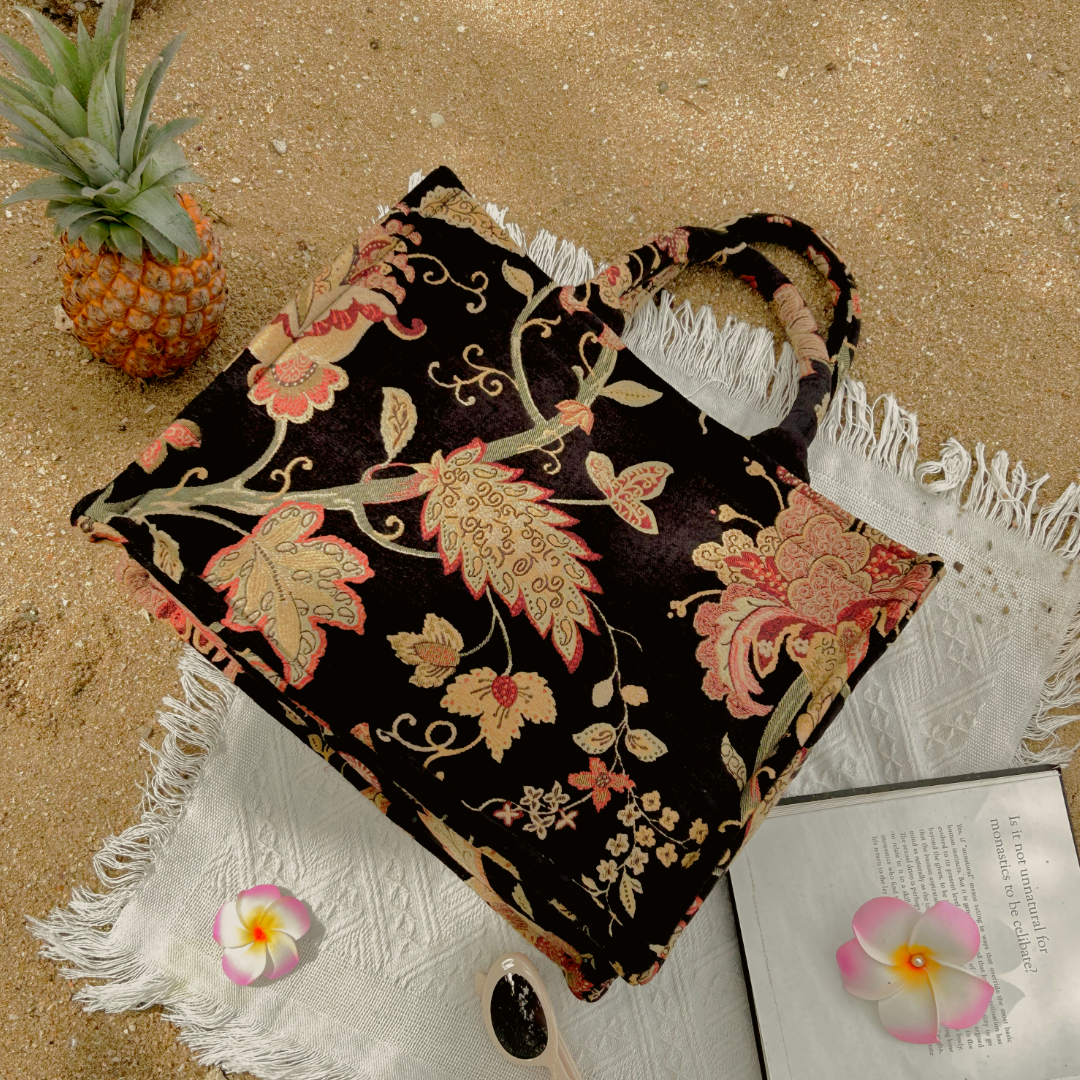 Vintage Blossom Tote