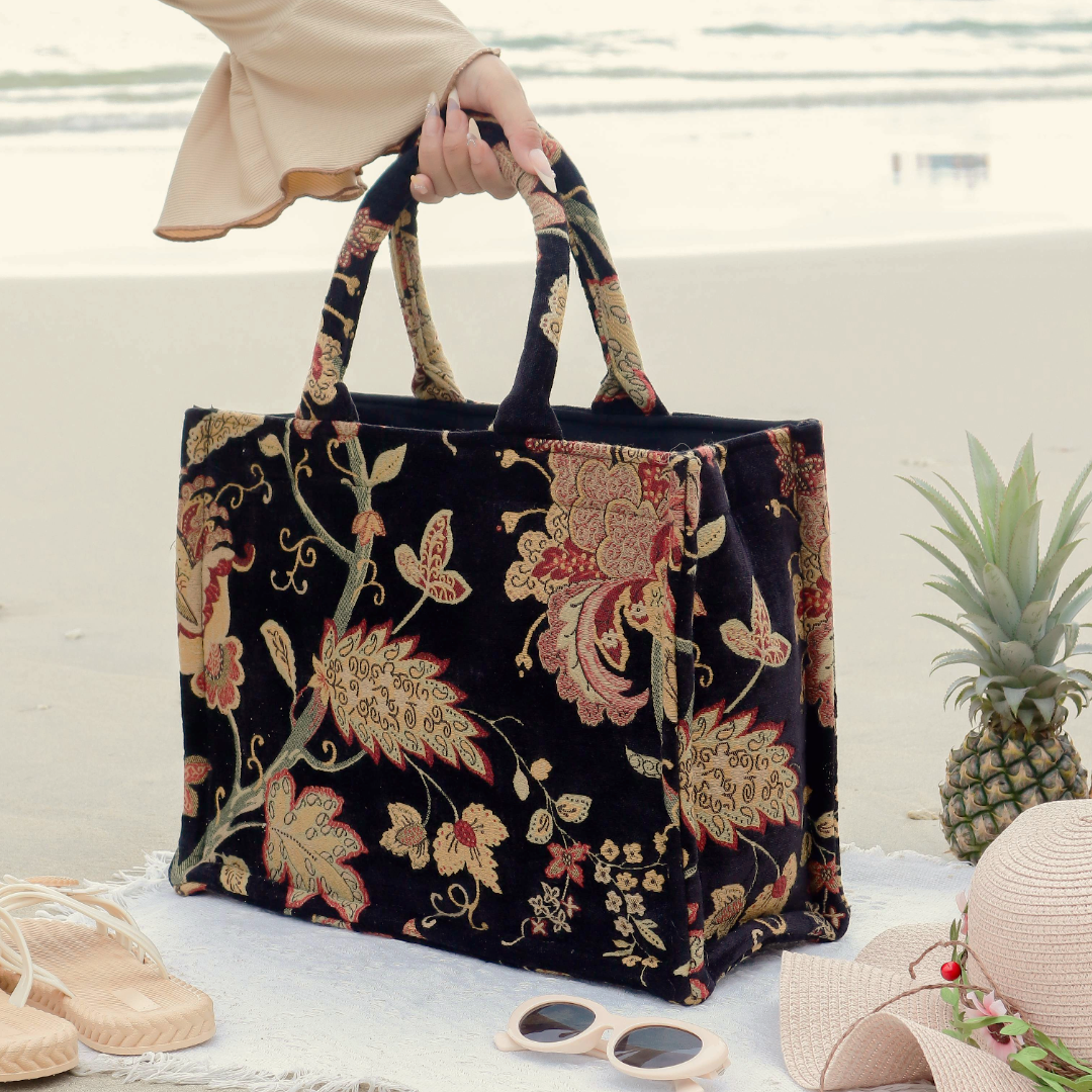 Vintage Blossom Tote