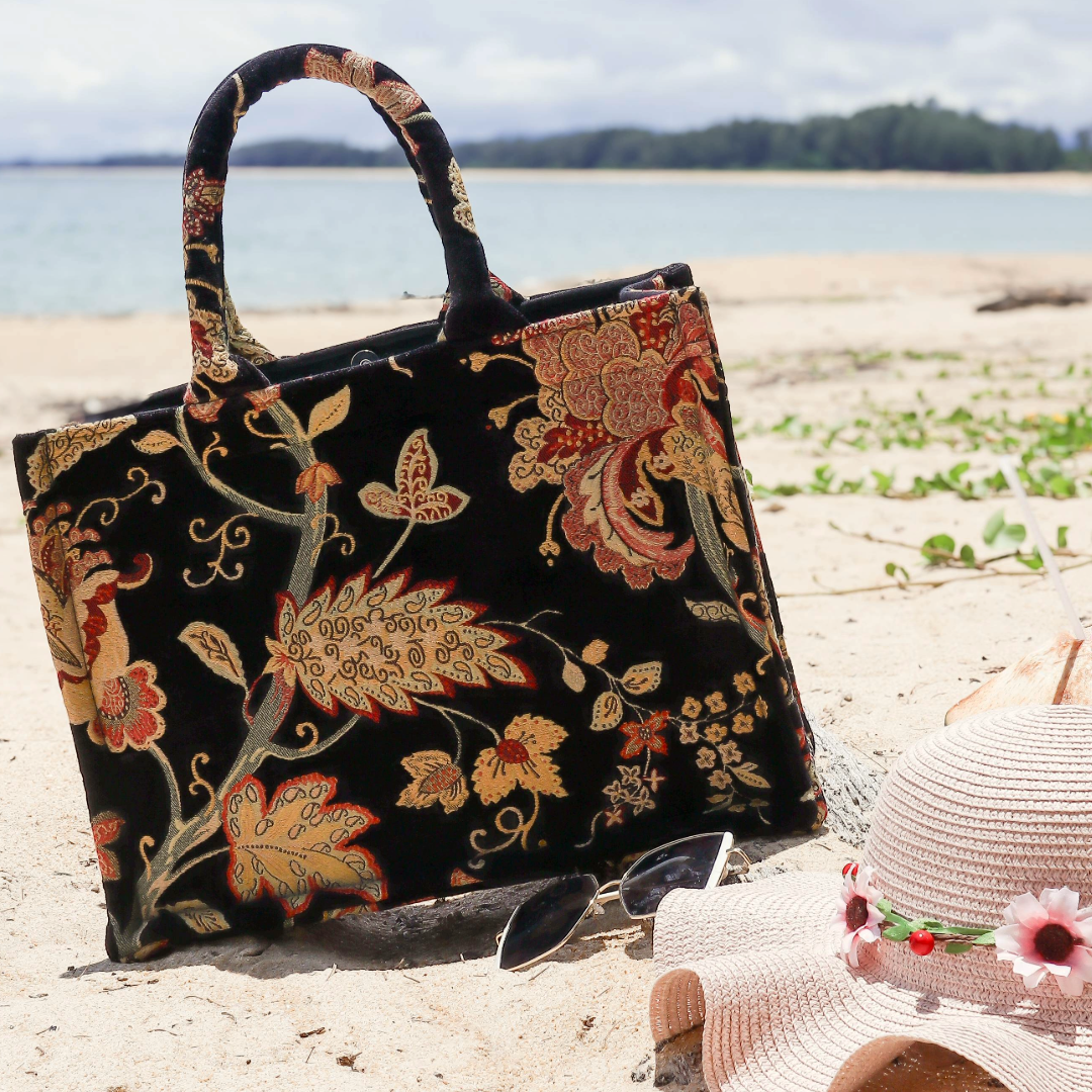 Vintage Blossom Tote