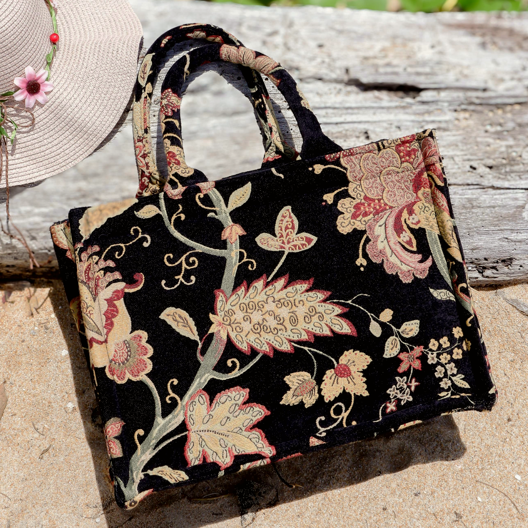 Vintage Blossom Tote