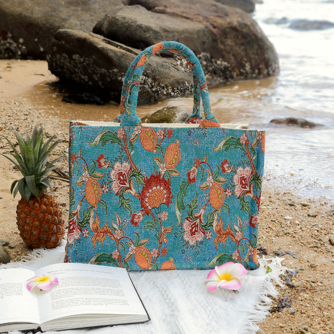 Floral Beach Fiesta Bag