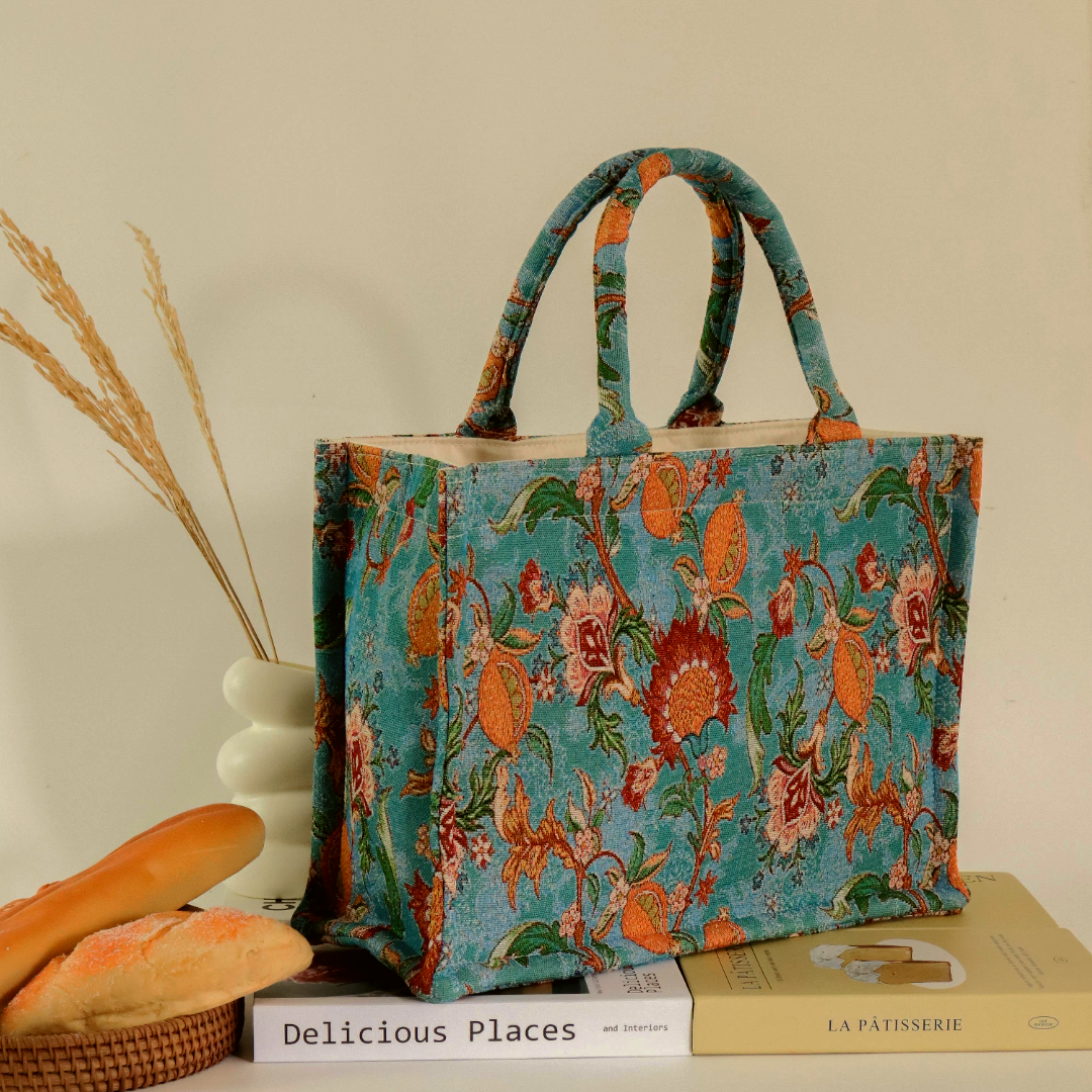Floral Beach Fiesta Bag