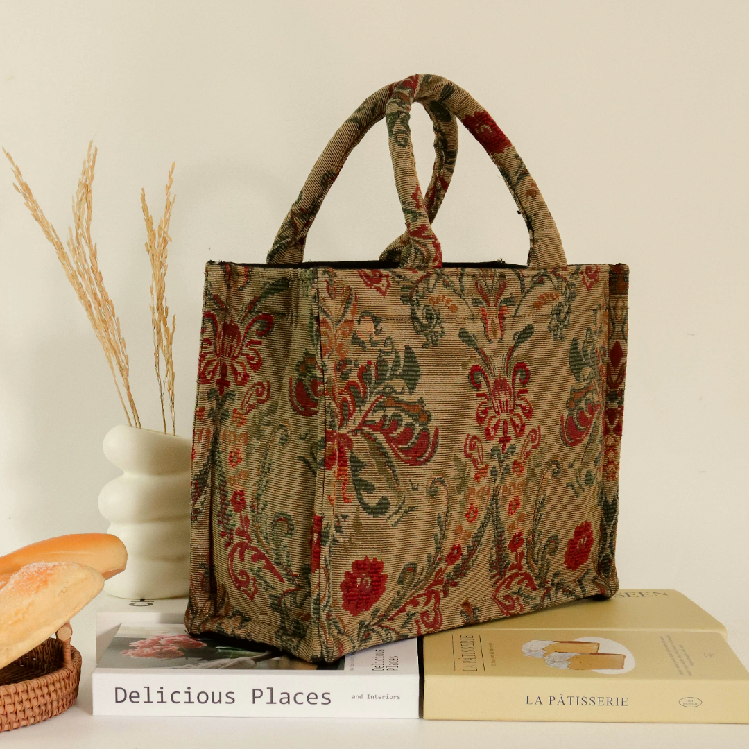 Retro Bloom Tote