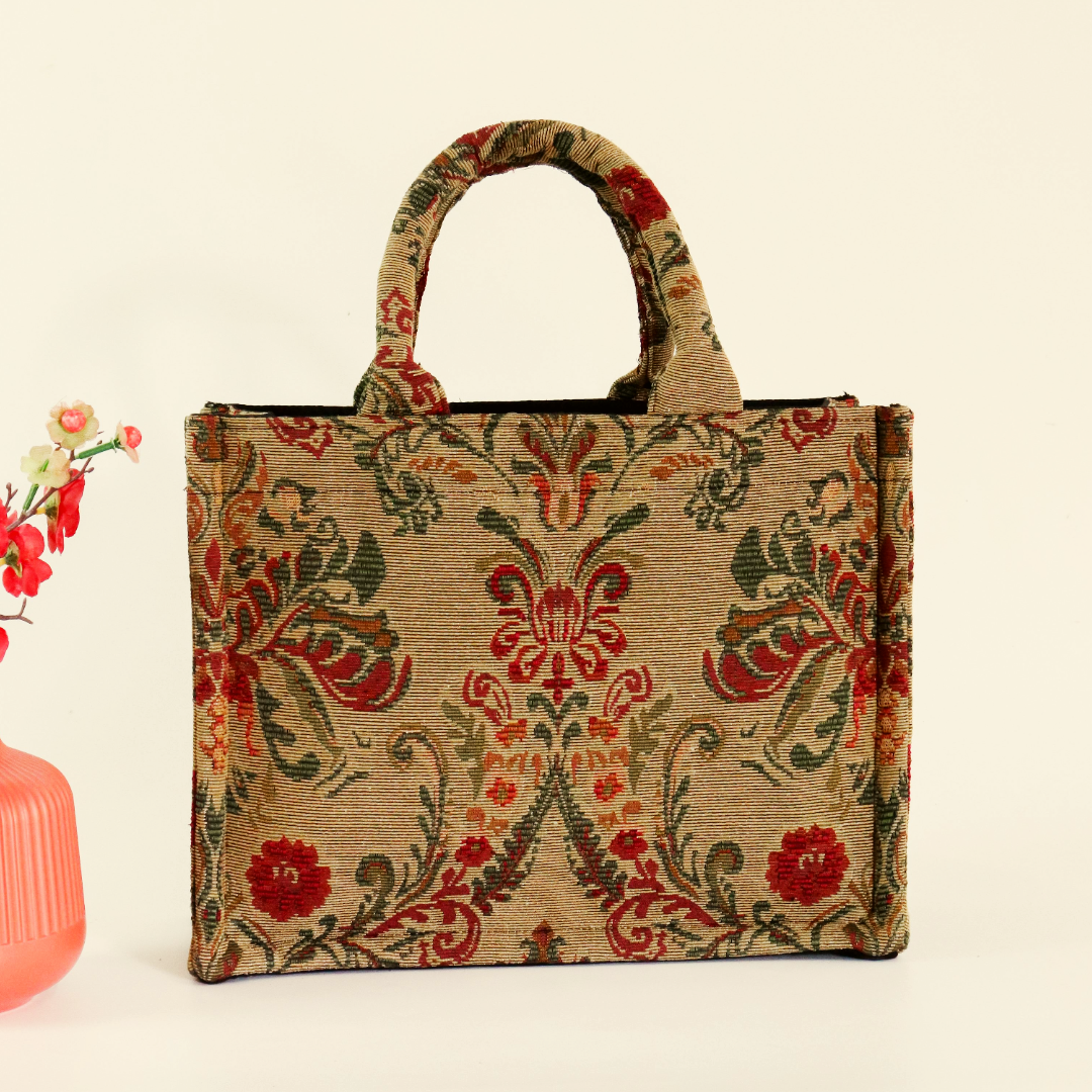 Retro Bloom Tote