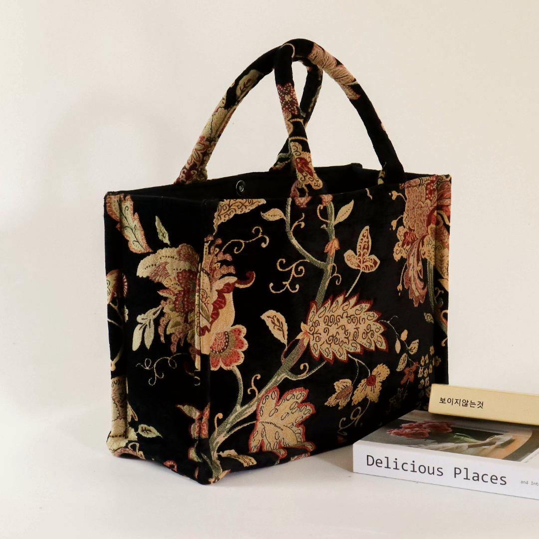 Vintage Blossom Tote