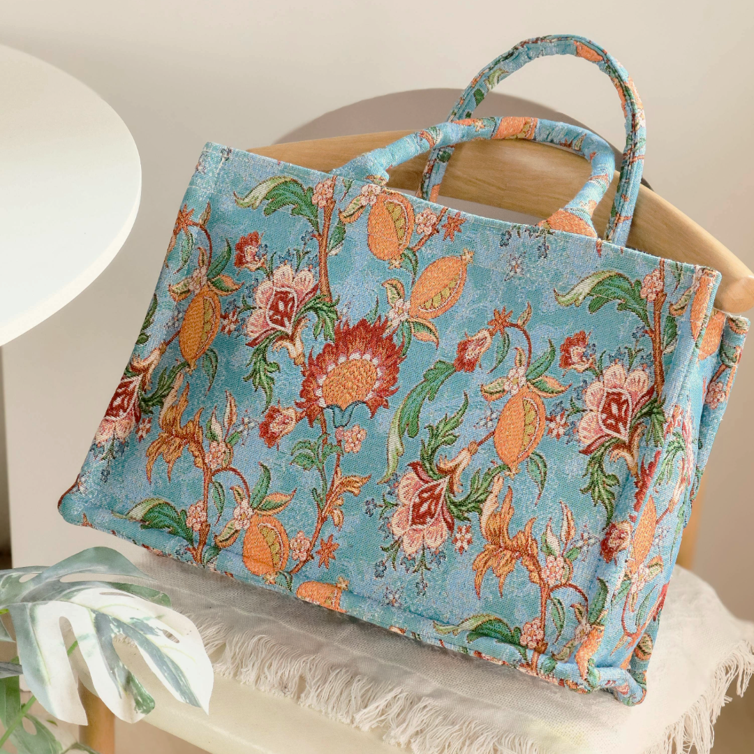 Floral Beach Fiesta Bag