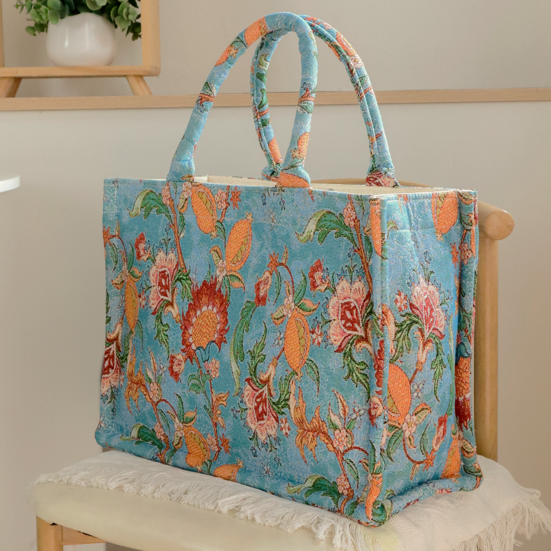Floral Beach Fiesta Bag