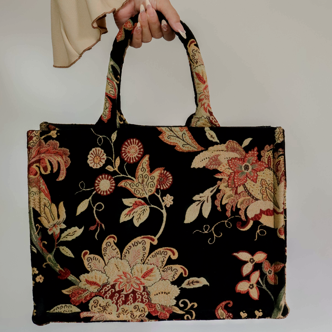 Vintage Blossom Tote