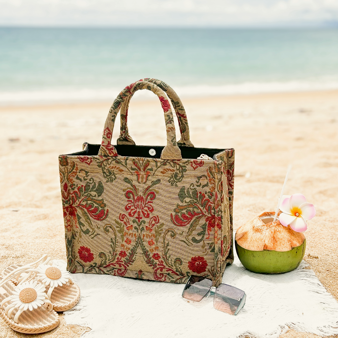 Retro Bloom Tote