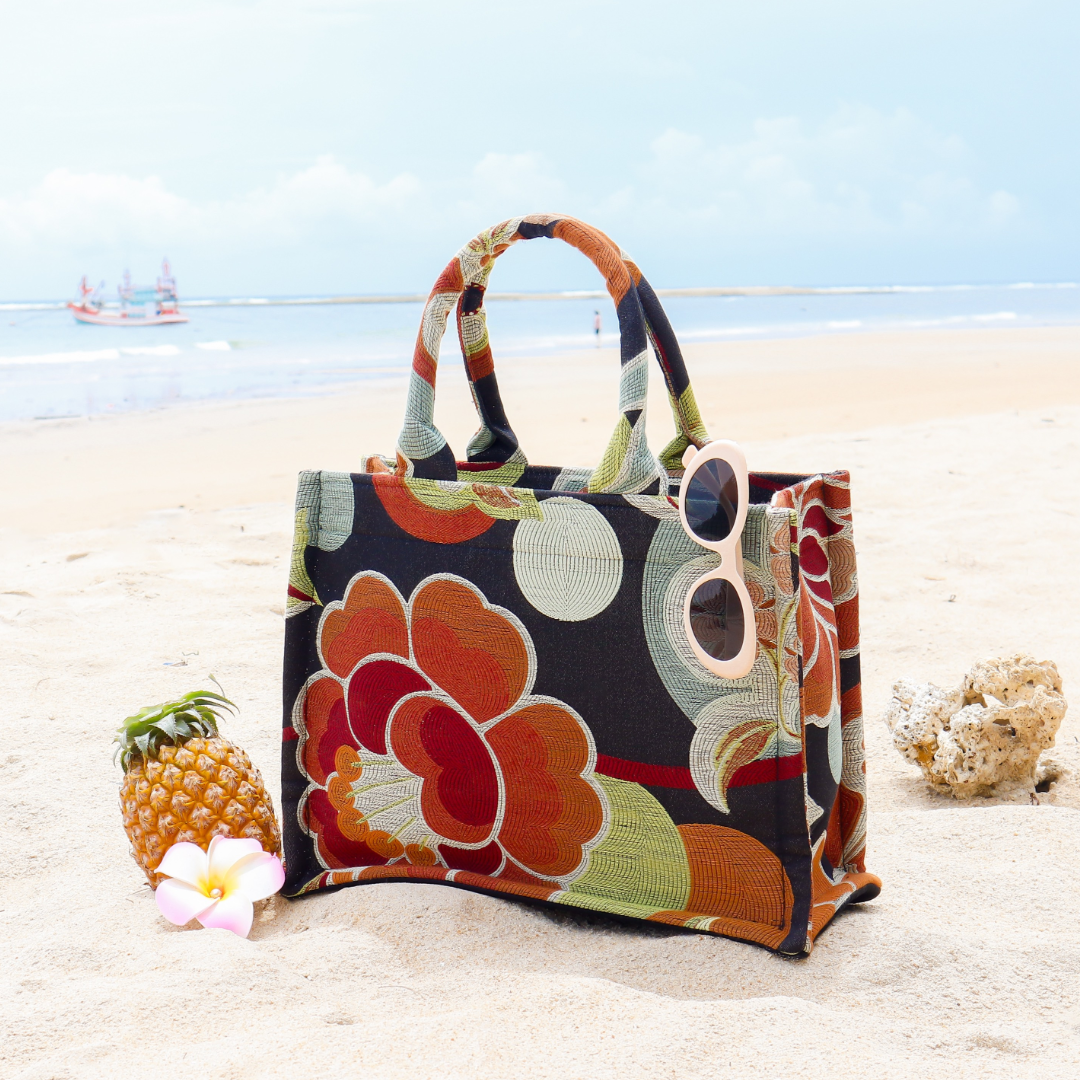 Japanese Floral Tote