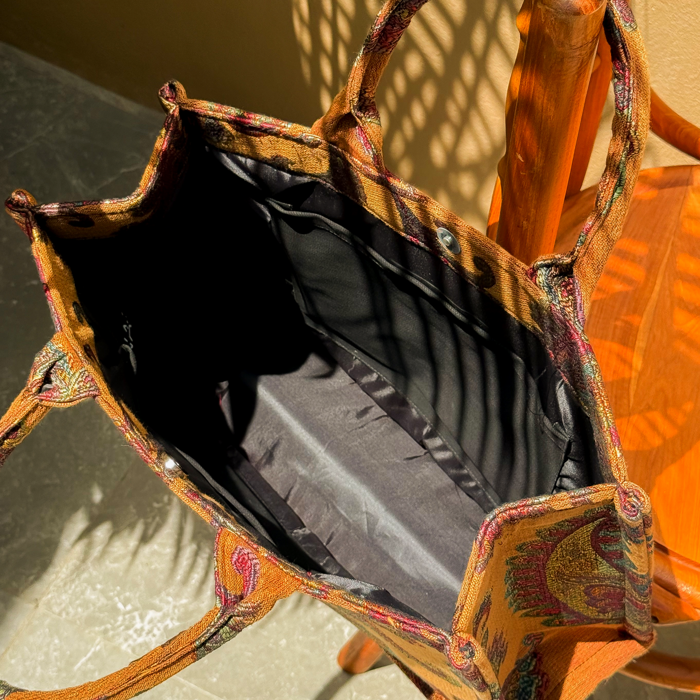 Sunset Paisley Tote