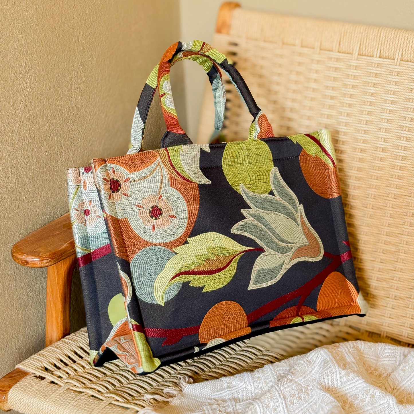 Japanese Floral Tote