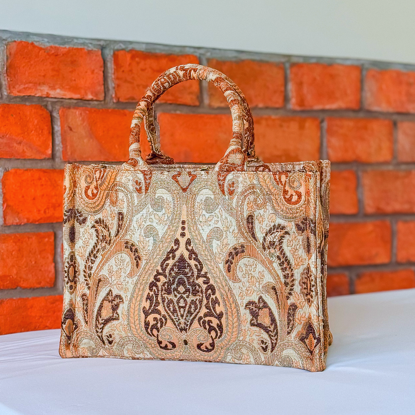 Paisley Luxe Tote