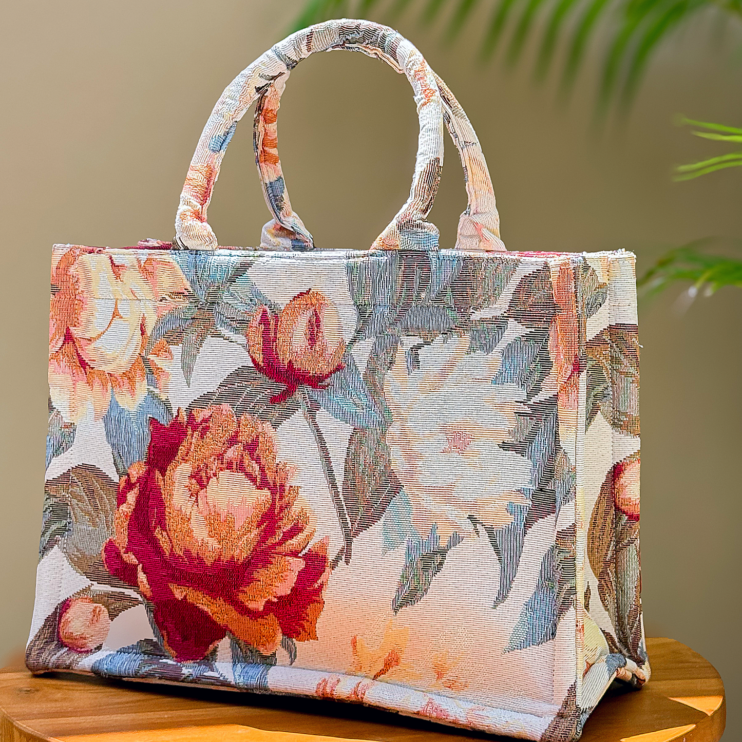 Vintage Rose Tote