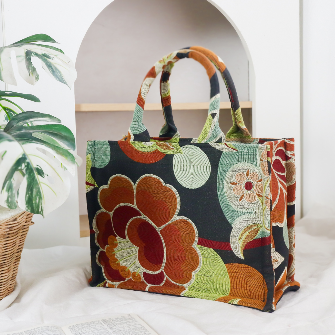 Japanese Floral Tote