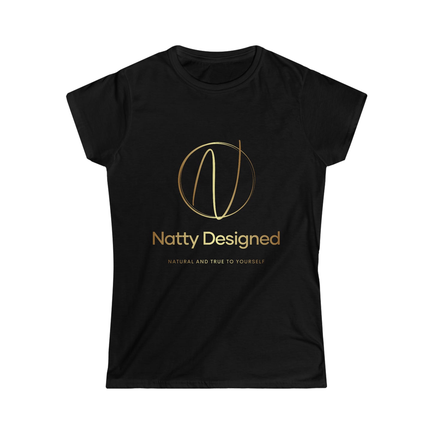 Women's Softstyle Tee with Natty Designed Logo