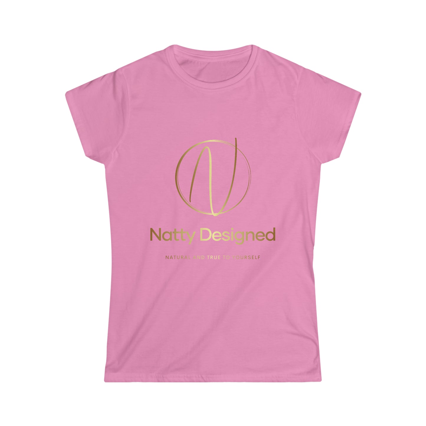 Women's Softstyle Tee with Natty Designed Logo