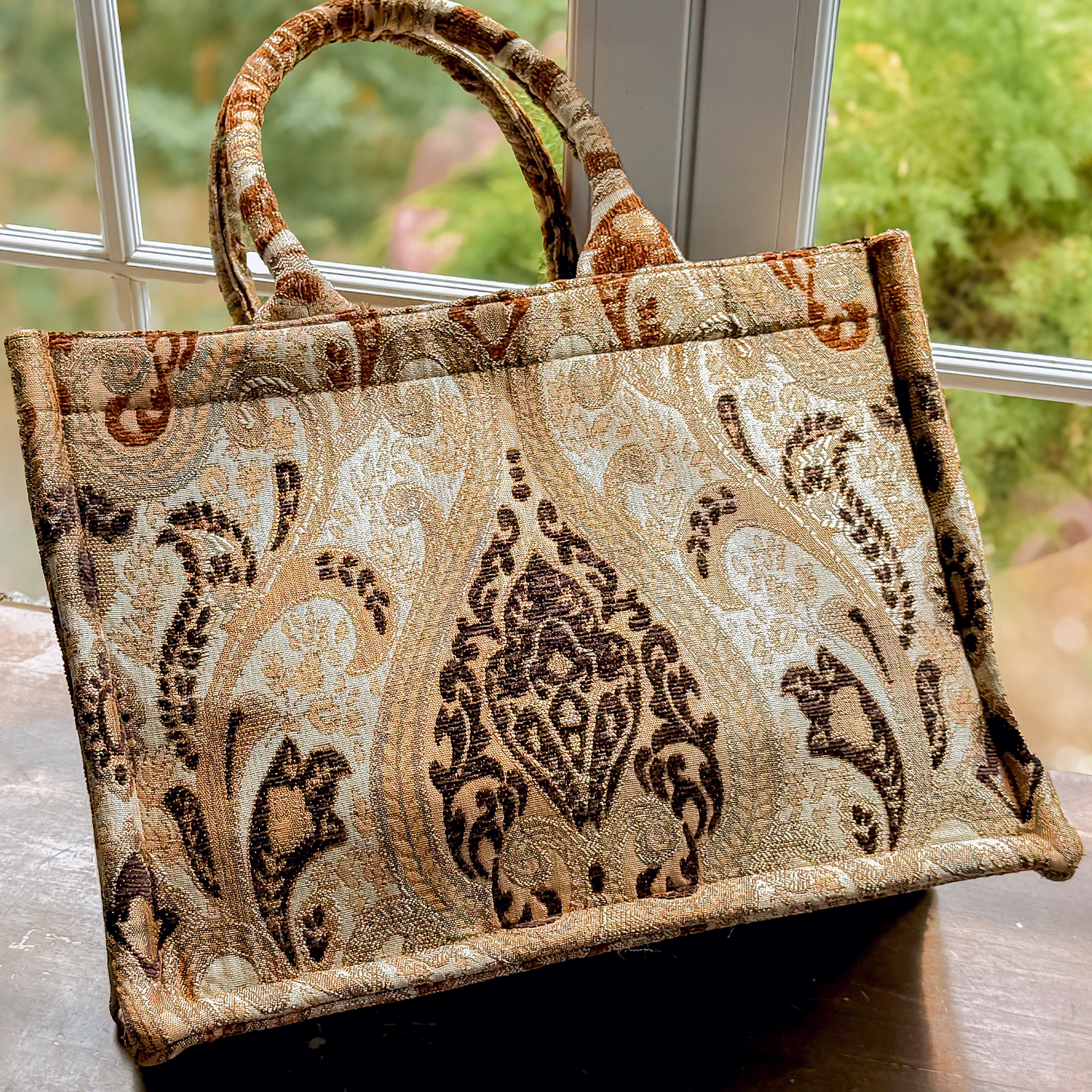 Paisley Luxe Tote