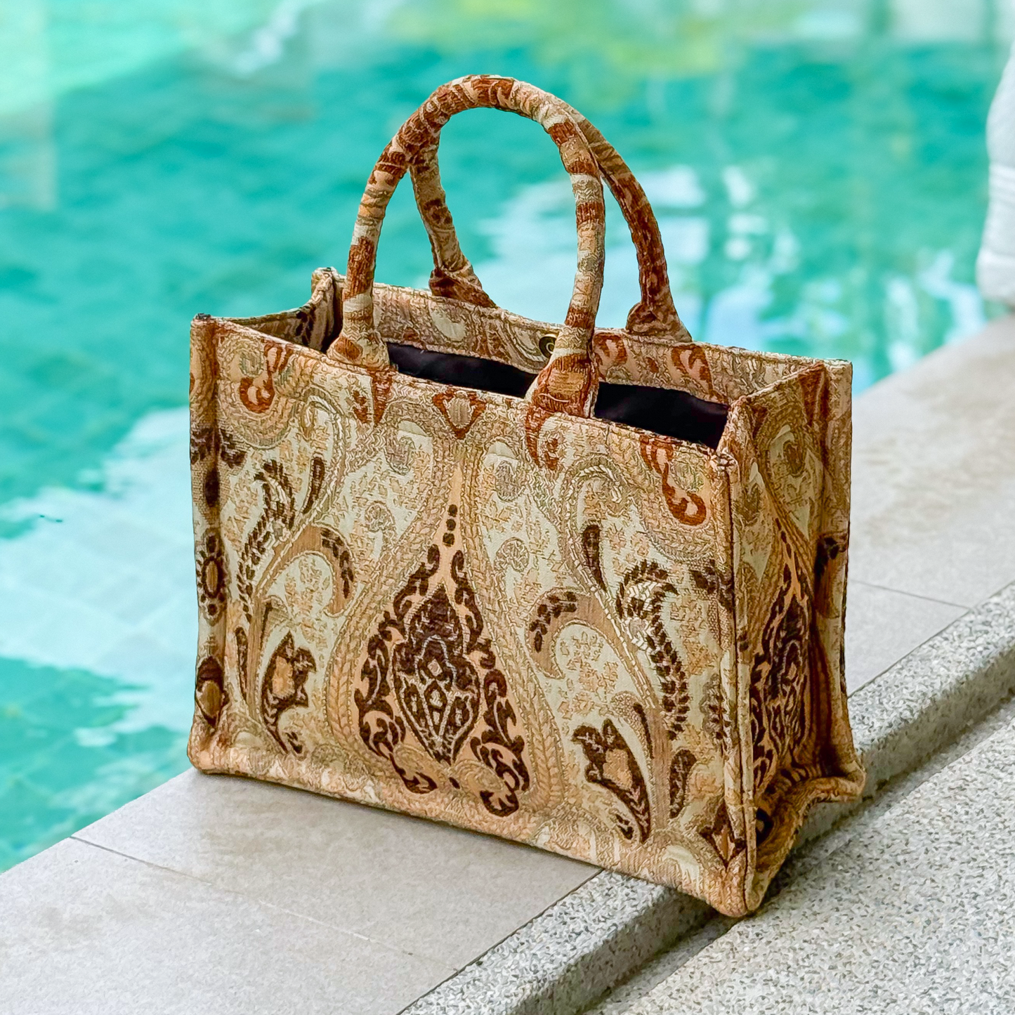 Paisley Luxe Tote