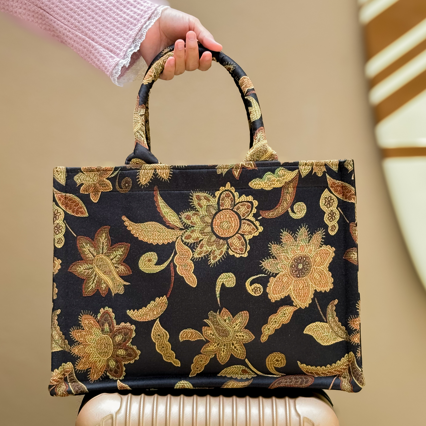 Flora Luxe Tote