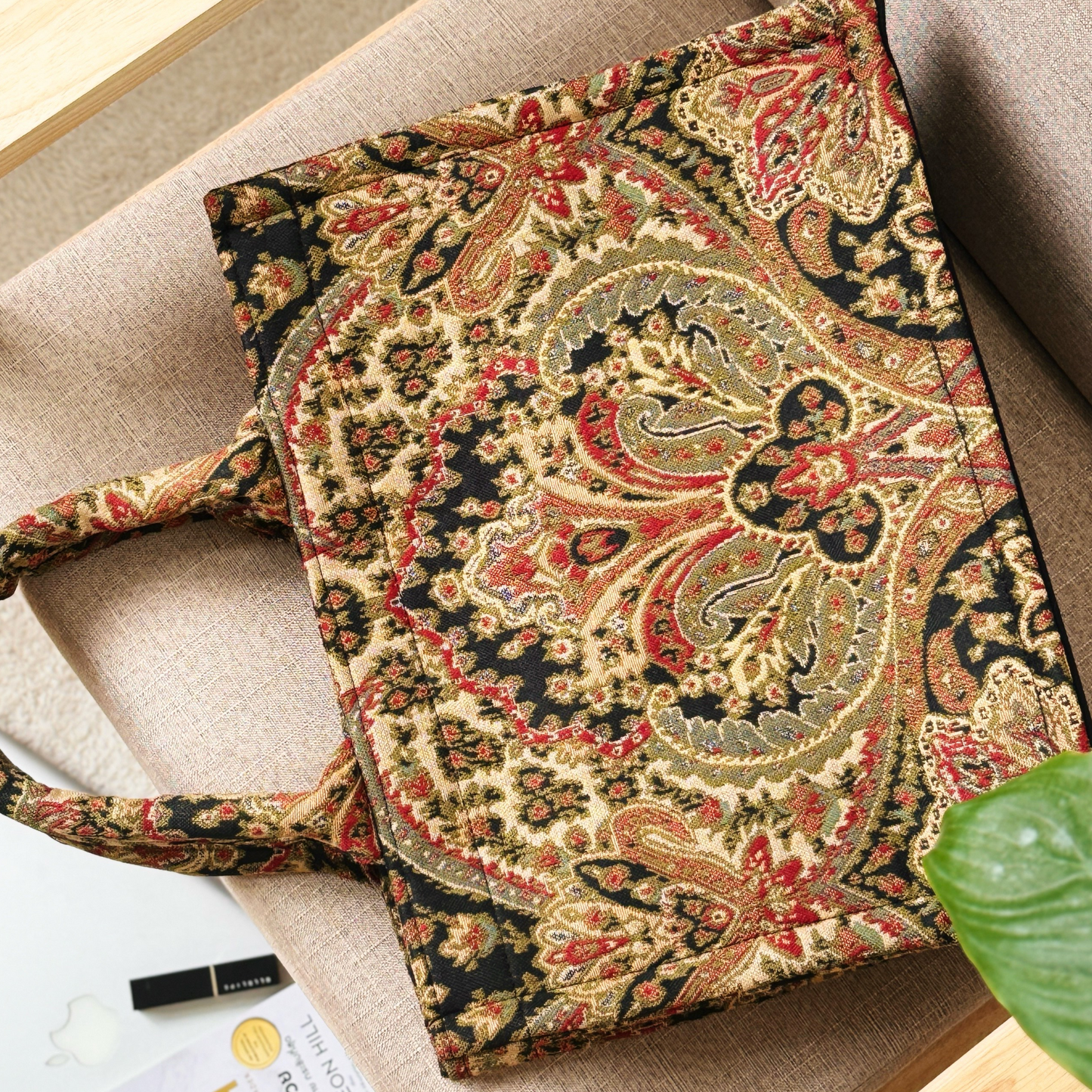 Floral Tapestry Tote