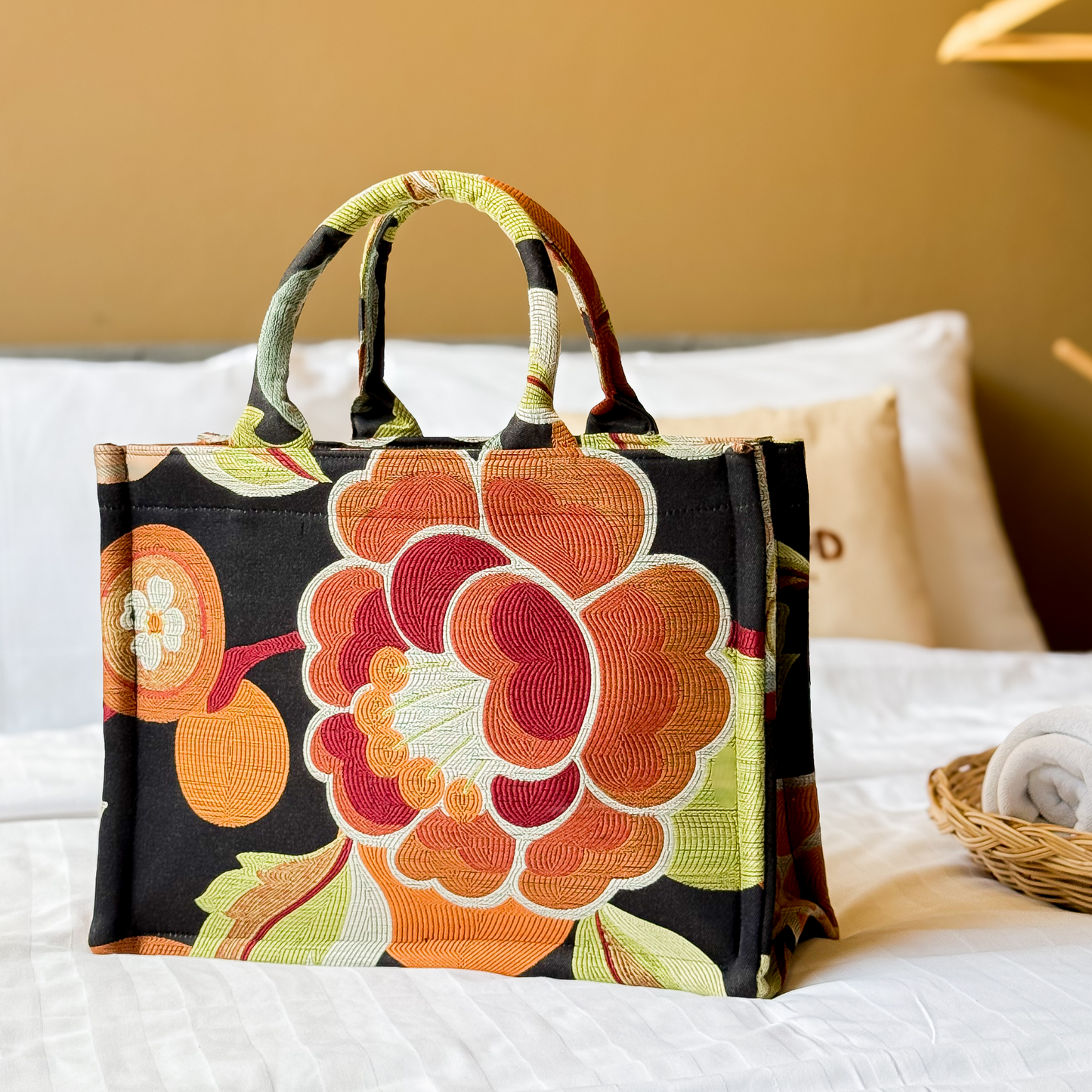 Japanese Floral Tote