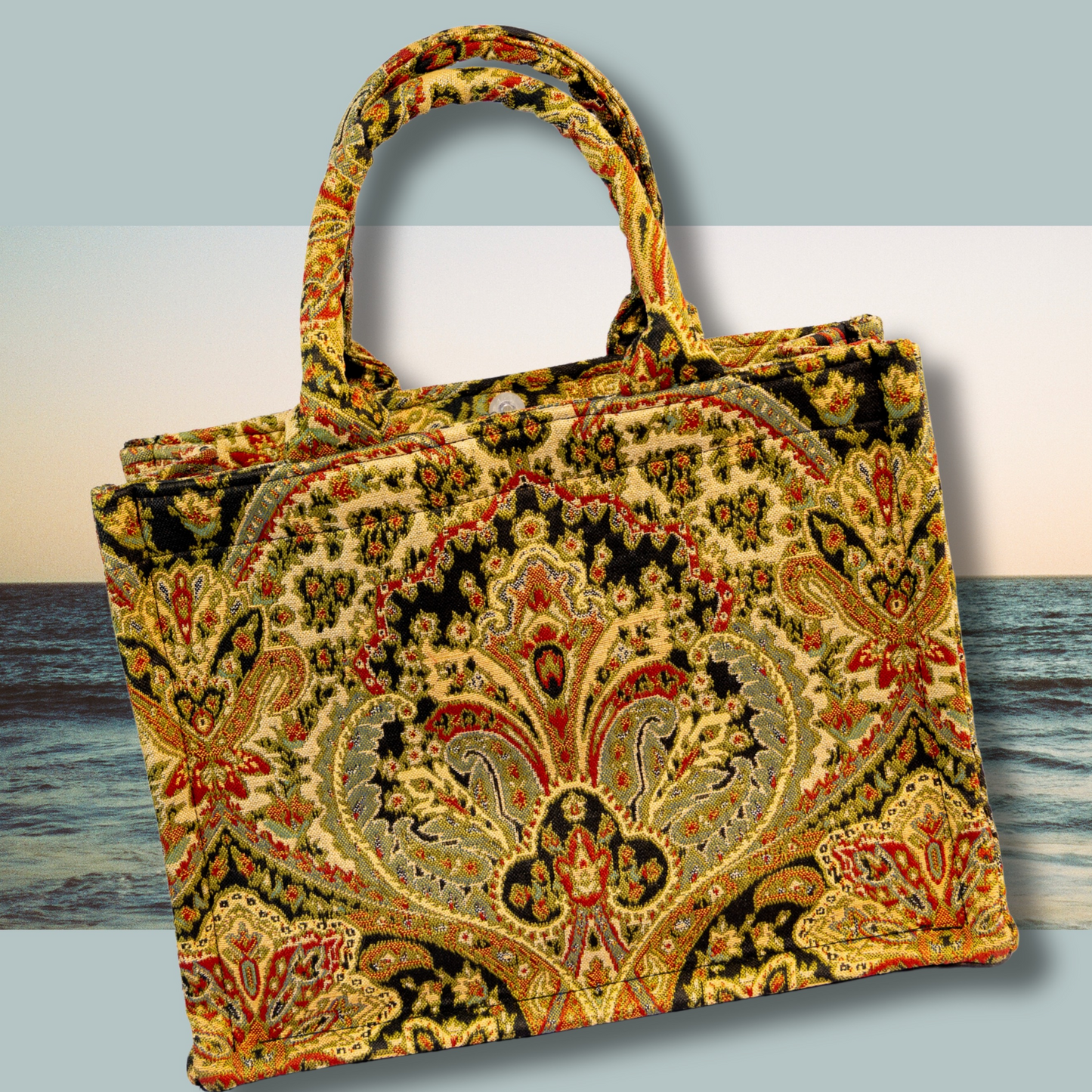 Floral Tapestry Tote