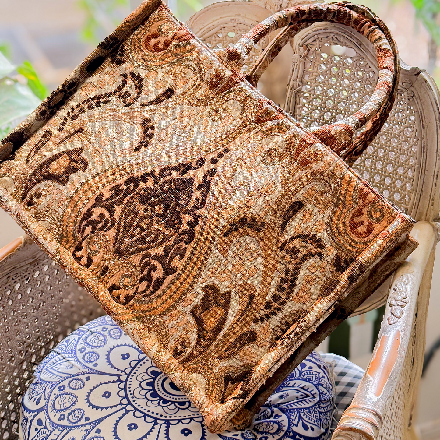 Paisley Luxe Tote