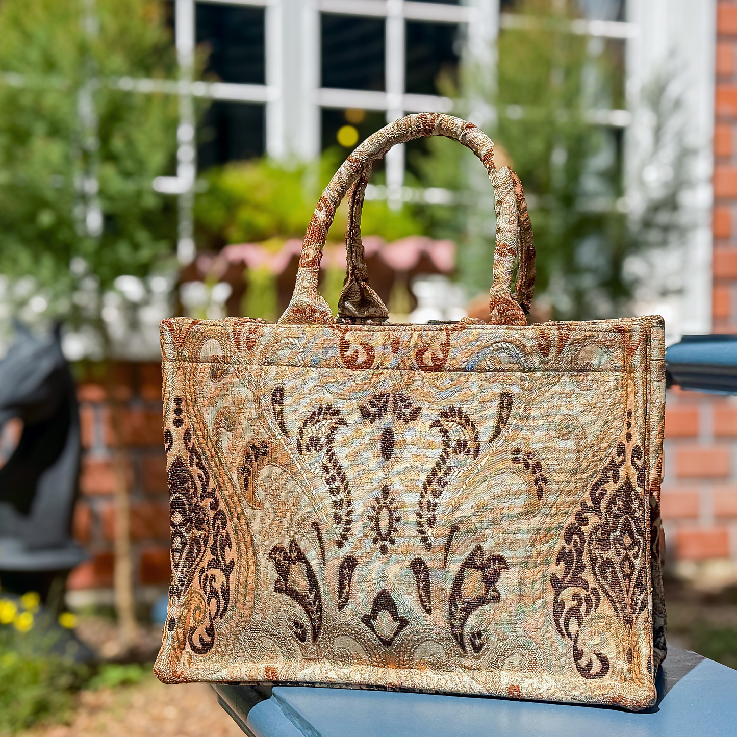 Paisley Luxe Tote
