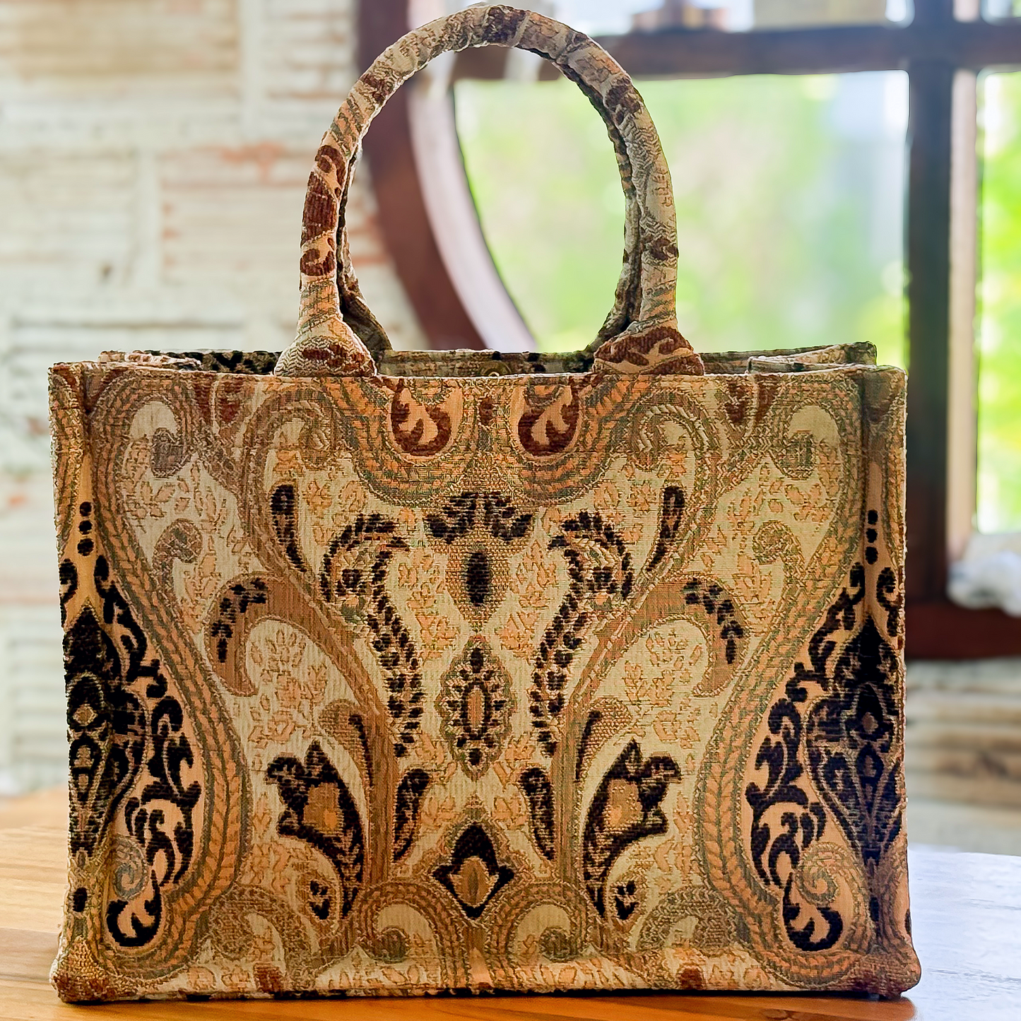 Paisley Luxe Tote