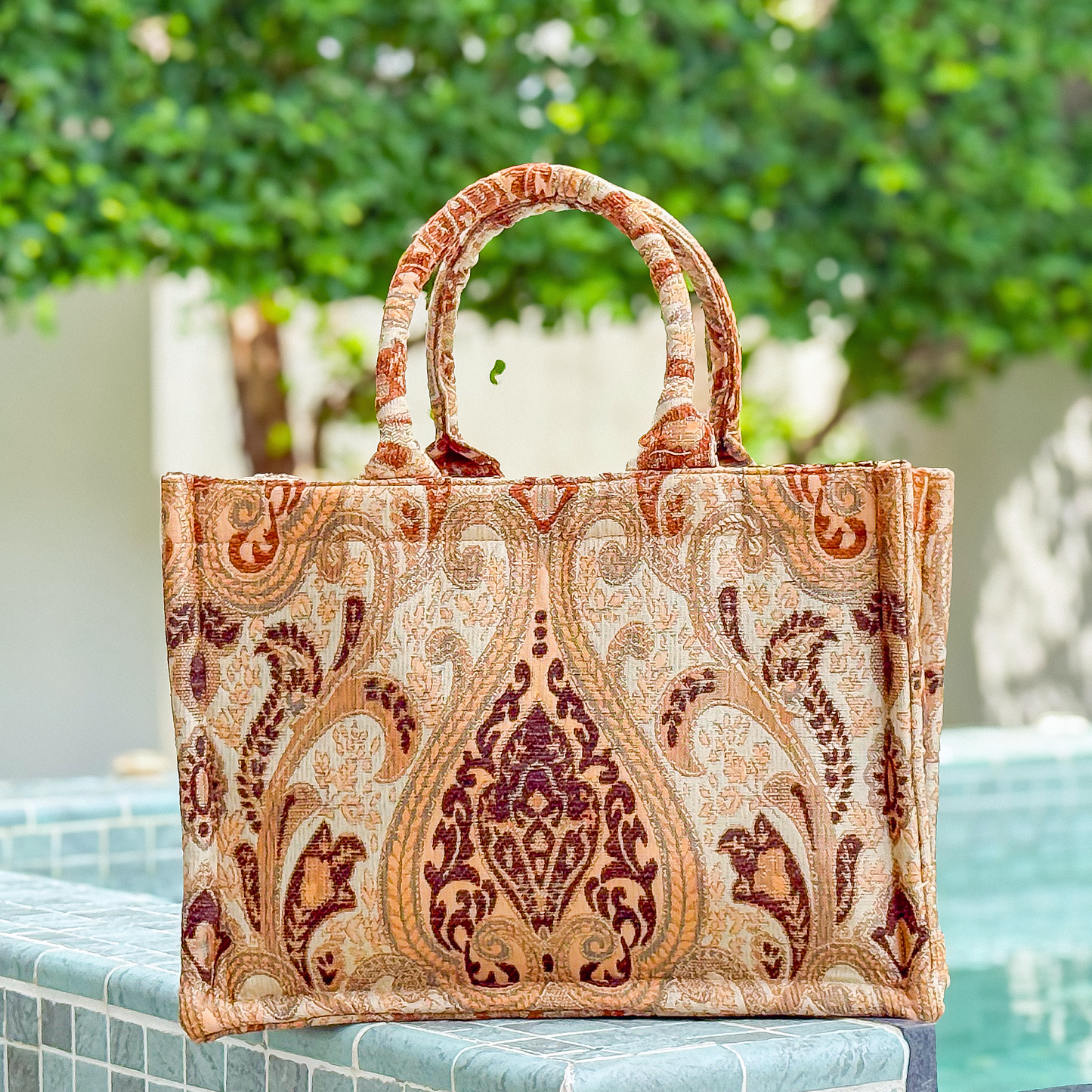 Paisley Luxe Tote