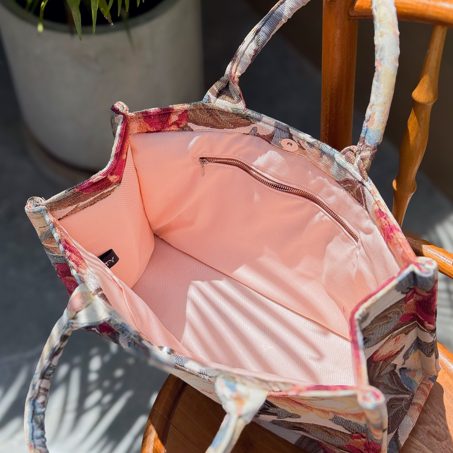 Vintage Rose Tote