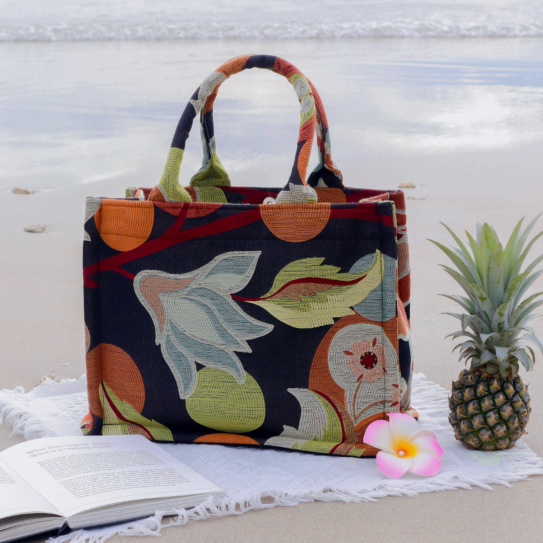 Japanese Floral Tote