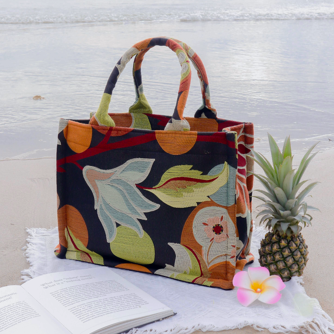 Japanese Floral Tote
