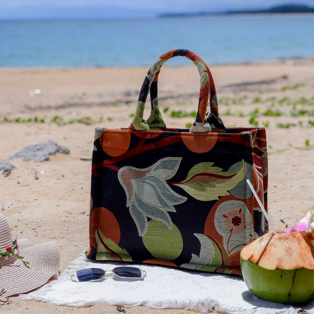 Japanese Floral Tote