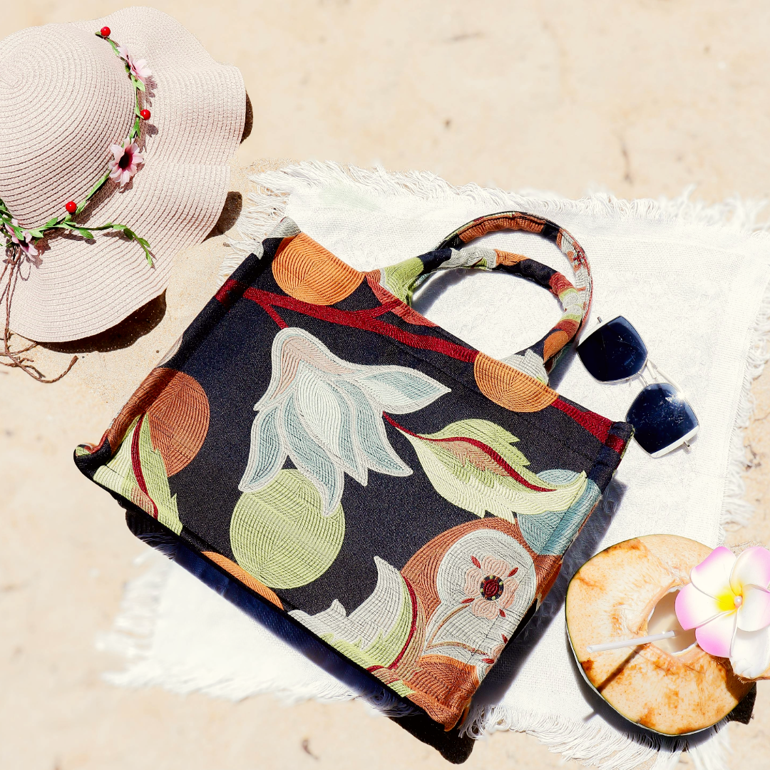 Japanese Floral Tote