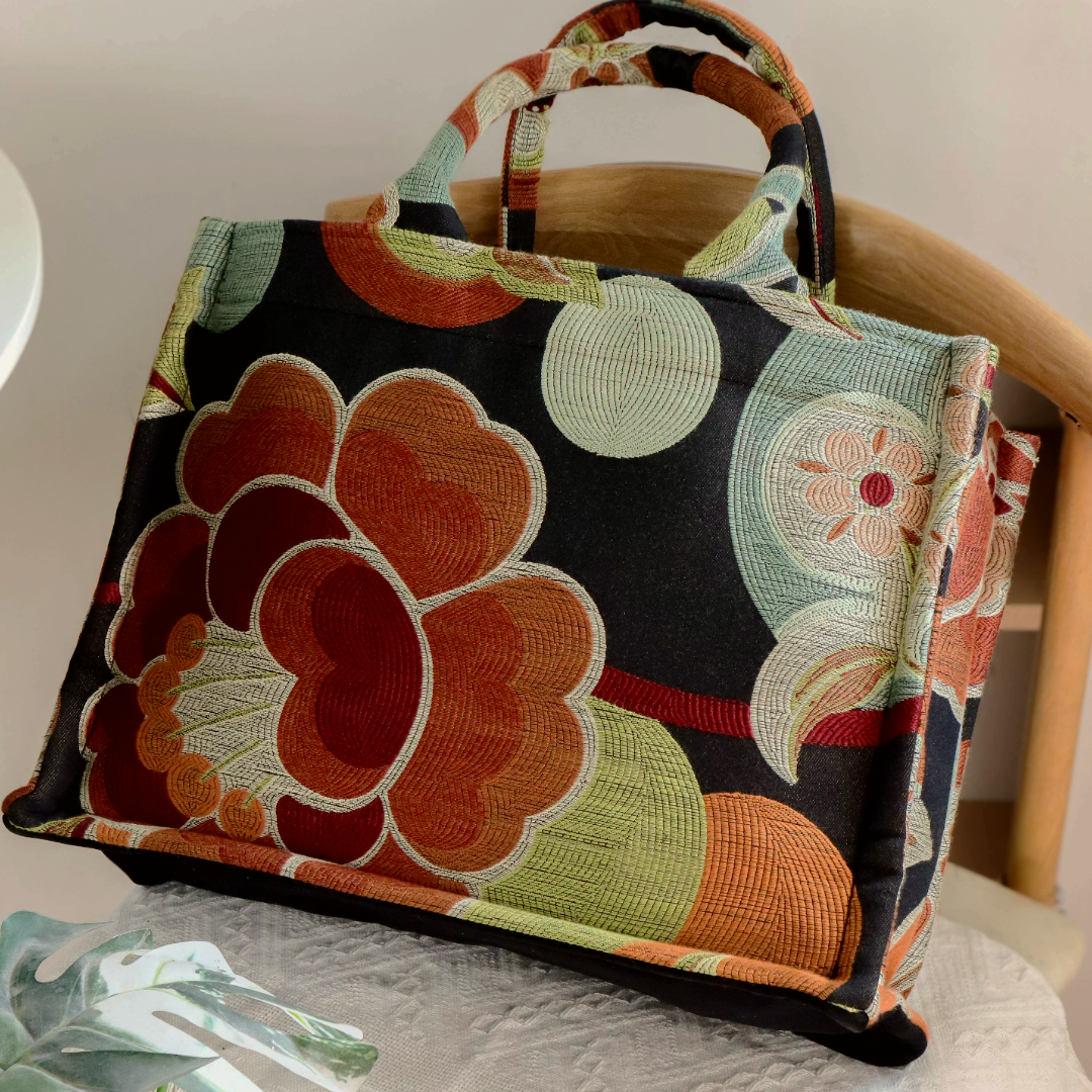 Japanese Floral Tote